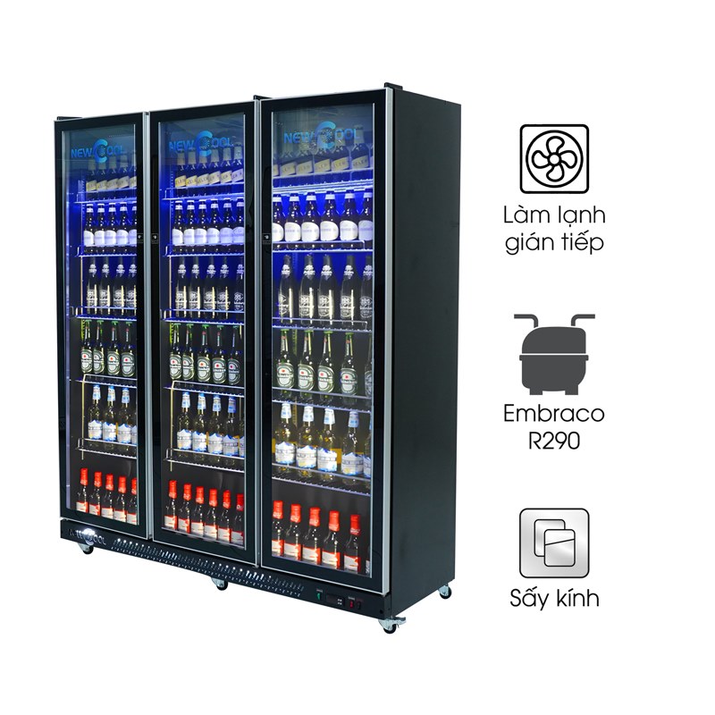 Tủ mát cánh kính Luxury TMLT-3CK