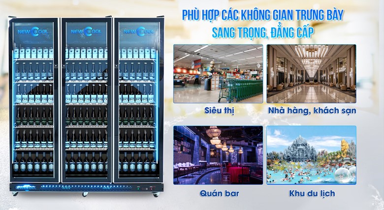 Thiết bị phù hợp với các không gian trưng bày sang trọng và đảng cấp Thiết bị phù hợp với các không gian trưng bày sang trọng và đảng cấp