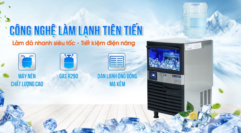 Công nghệ làm lạnh tiên tiến giúp tiết kiệm điện năng
