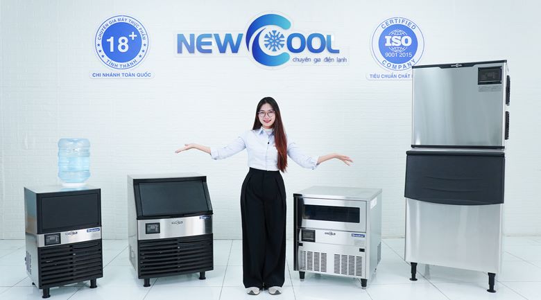 NEWCOOL - Tổng kho phân phối máy làm đá viên chất lượng hàng đầu thị trường NEWCOOL - Tổng kho phân phối máy làm đá viên chất lượng hàng đầu thị trường