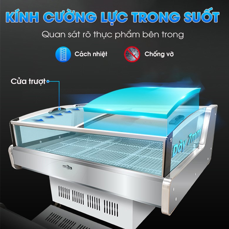 Trưng bày thu hút với các mặt kính cường lực trong suốt Trưng bày thu hút với các mặt kính cường lực trong suốt
