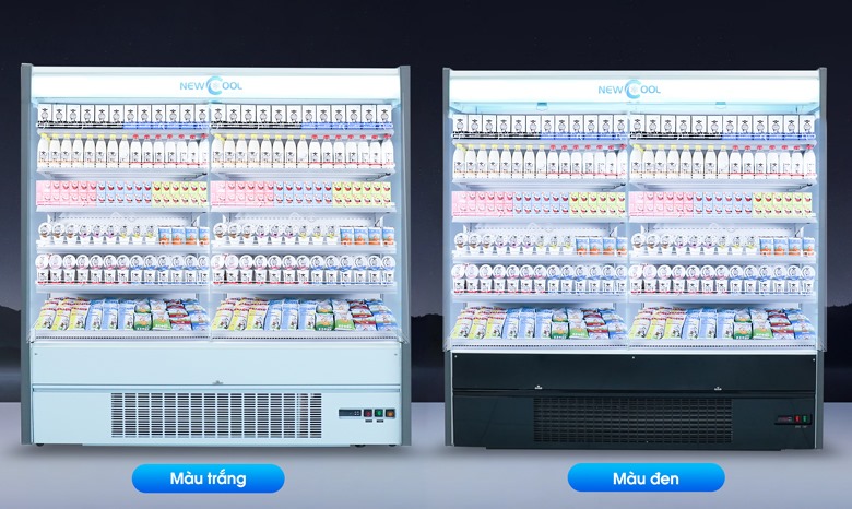 Tủ mát trưng bày siêu thị 2m SLG-1875FPX có 2 phiên bản màu sắc Tủ mát trưng bày siêu thị 2m SLG-1875FPX có 2 phiên bản màu sắc