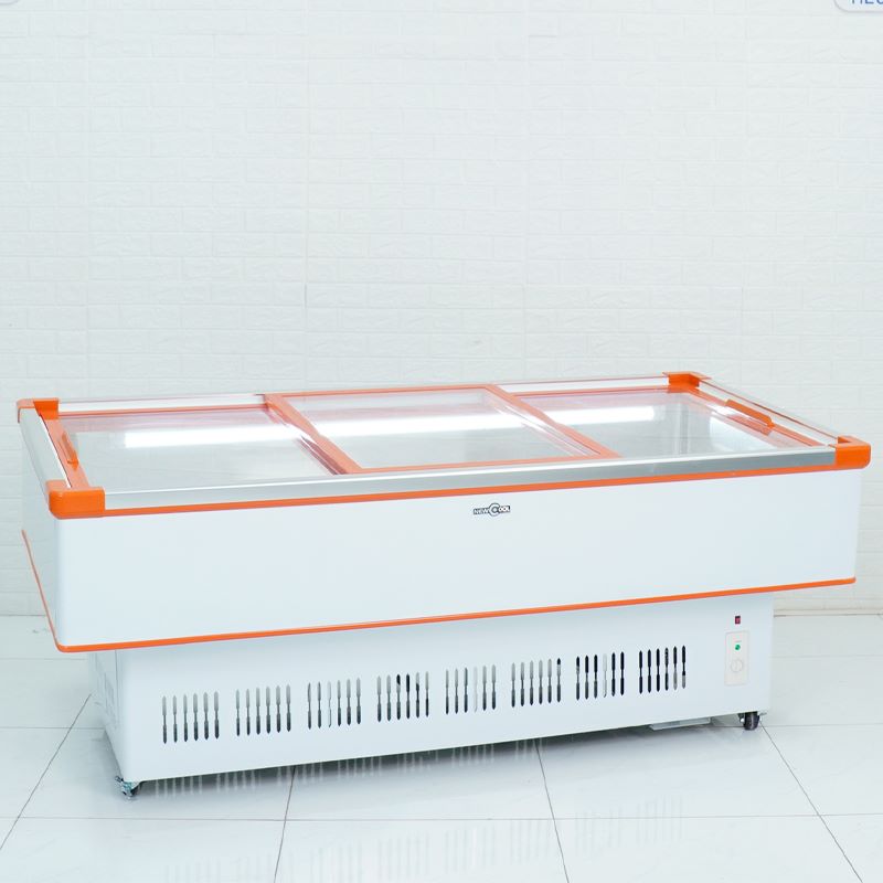 Tủ đông nằm kính phẳng 2m DLCD-2