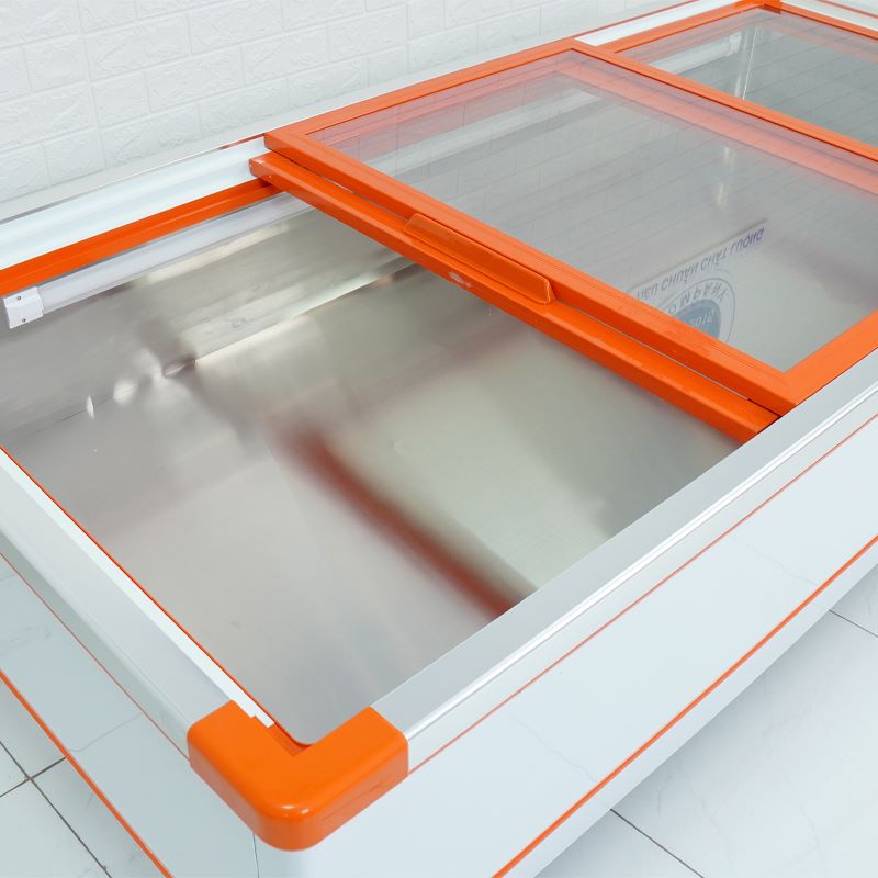 Tủ đông nằm kính phẳng 2m DLCD-2 NEWCOOL - 1