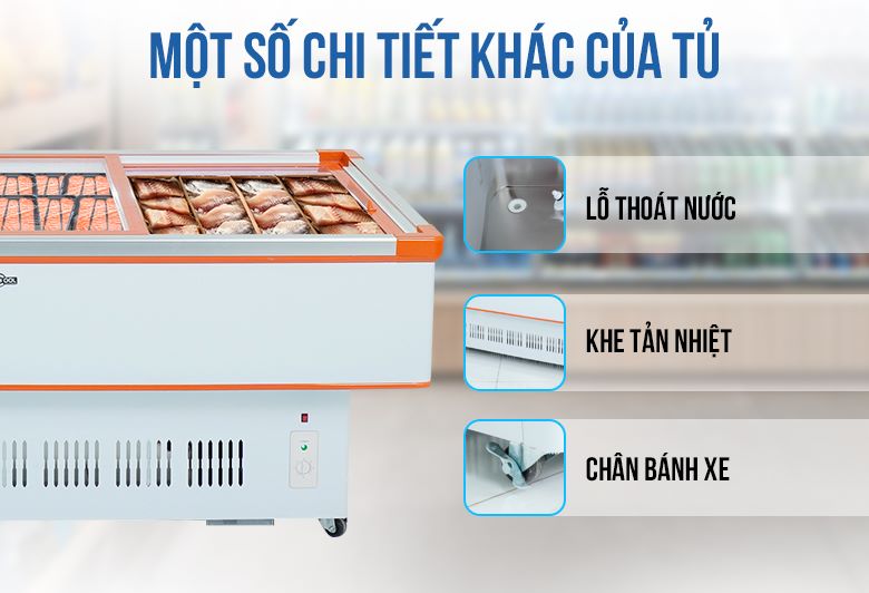 Một số chi tiết khác của tủ