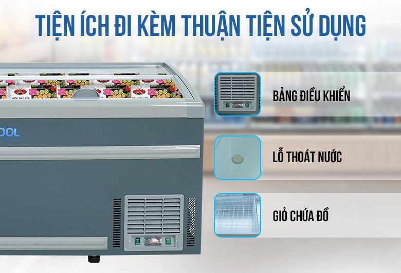 Tiện ích đi kèm thuận tiện sử dụng