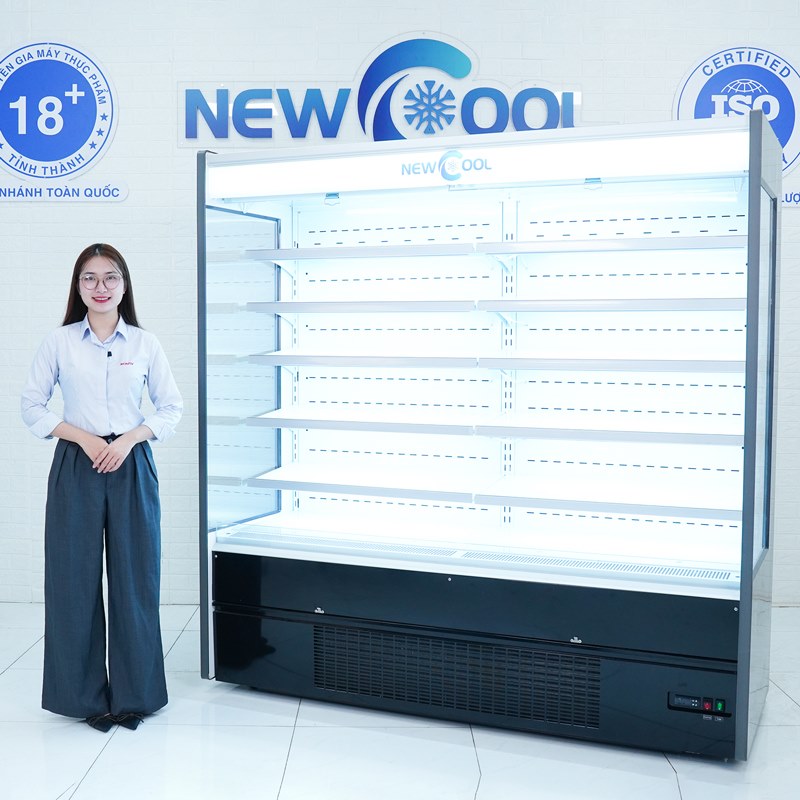 NEWCOOL - Đơn vị cung cấp đa dạng các loại tủ mát trưng bày hải sản