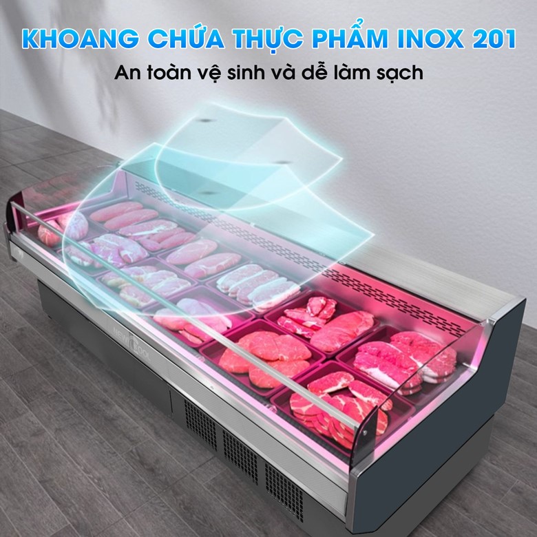 Khoang chứa thực phẩm bằng inox 201, an toàn vệ sinh Khoang chứa thực phẩm bằng inox 201, an toàn vệ sinh