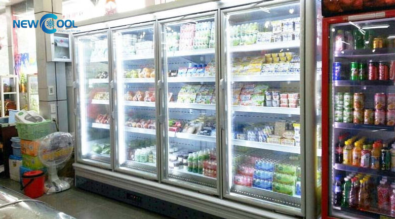 cách tính điện năng tiêu thụ của tủ mát siêu thị, các yếu tố ảnh hưởng