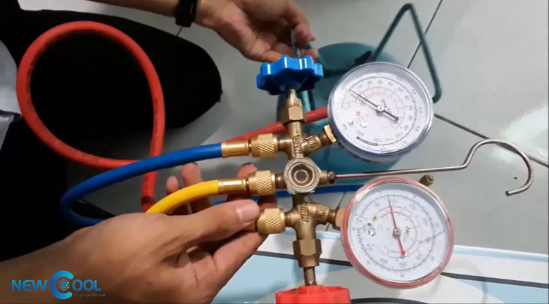 hướng dẫn sửa tủ mát siêu thị, kiểm tra gas