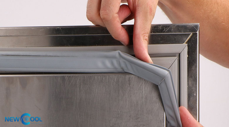 hướng dẫn sửa tủ mát trưng bày, gioăng cửa