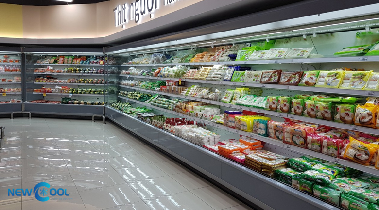 tủ mát siêu thị có ngăn đá không tiêu chí