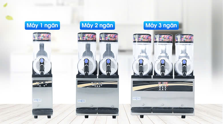 Phân loại theo số lượng bình chứa nguyên liệu