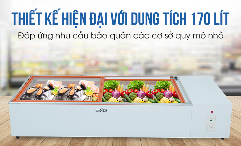 Bảo quản và trưng bày thực phẩm đẹp mắt, gọn gàng