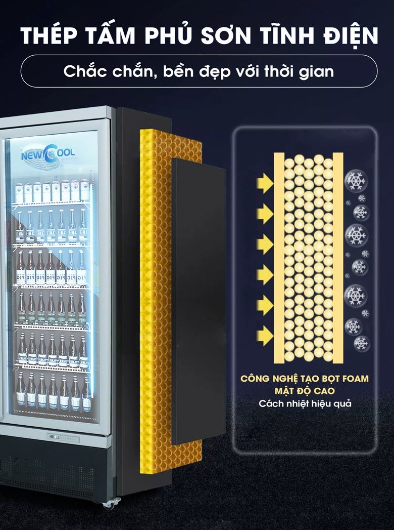 Vỏ tủ bằng thép tấm phủ sơn tĩnh điện, có foam cách nhiệt Vỏ tủ bằng thép tấm phủ sơn tĩnh điện, có foam cách nhiệt