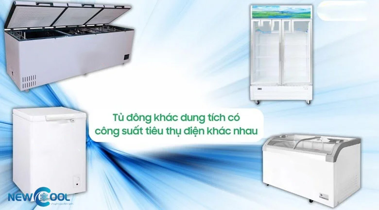 điện năng tiêu thụ của tủ đông công nghiệp có gì tốt