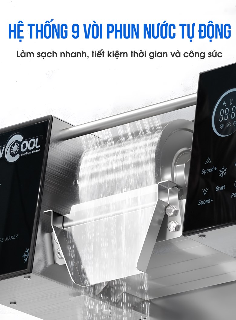 Hệ thống làm sạch tự động, tiện lợi, tiết kiệm thời gian