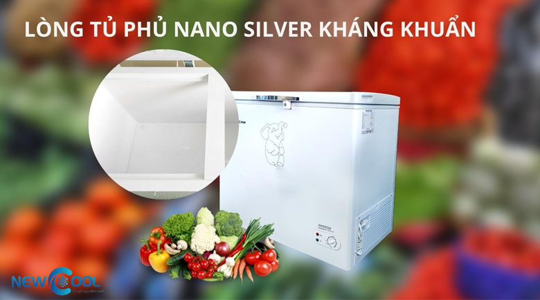 tủ đông có chức năng kháng khuẩn không