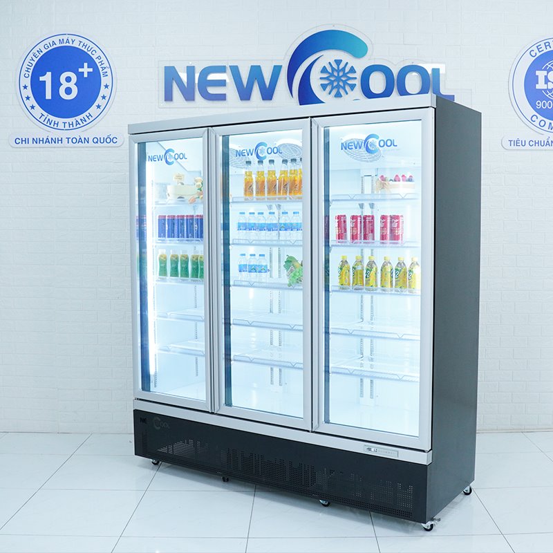 Tủ mát công nghiệp có cửa kính