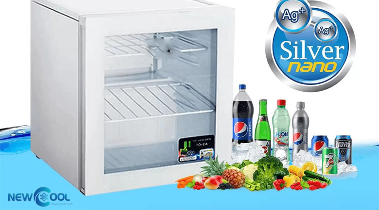 tủ mát có chức năng kháng khuẩn không, nano bạc