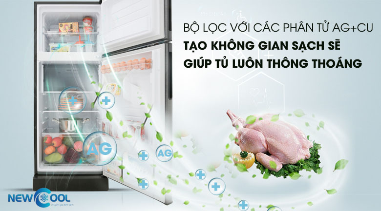 tủ mát có chức năng kháng mùi không, lợi ích