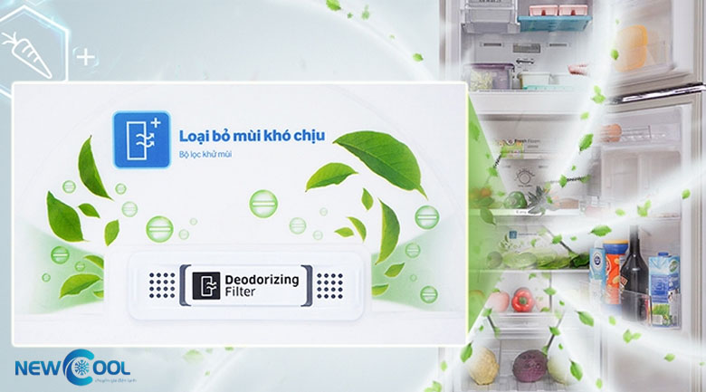 tủ mát có chức năng kháng mùi không, màng lọc