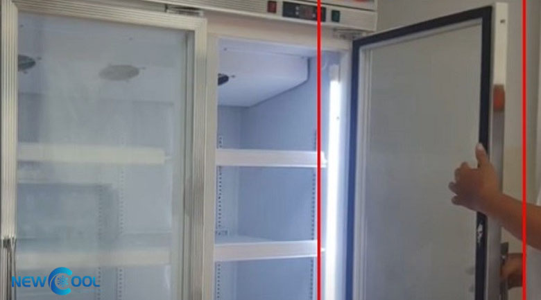 tủ mát bị đổ mồ hôi, thay gioăng