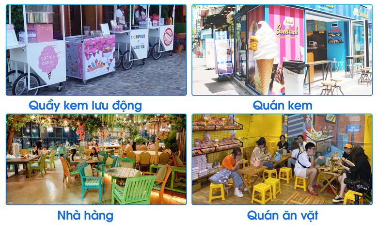 Máy làm kem tuyết XSL-2600CU được ưa chuộng trong nhiều cơ sở kinh doanh, từ quầy kem lưu động đến các quán kem, nhà hàng,...