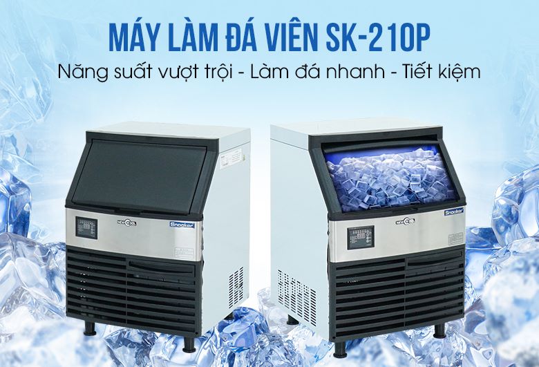 Máy làm đá viên 90kg SK-210P