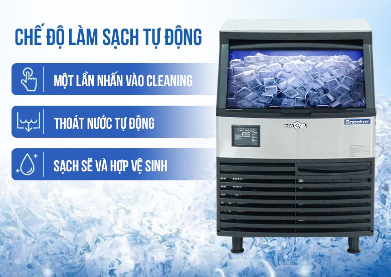 Chế độ làm sạch tự động chỉ cần một nút bấm
