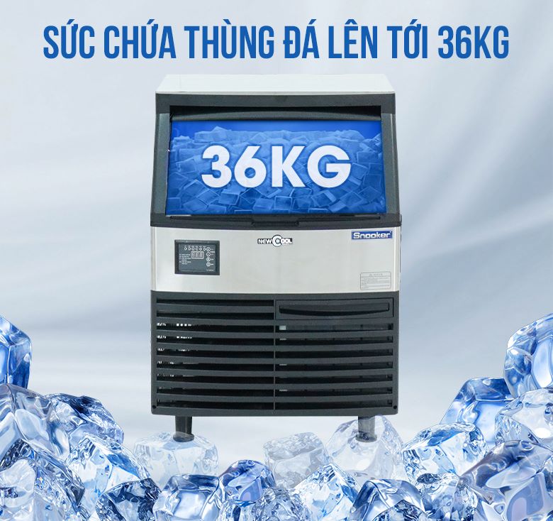 Dung tích lớn lên tới 36 lít