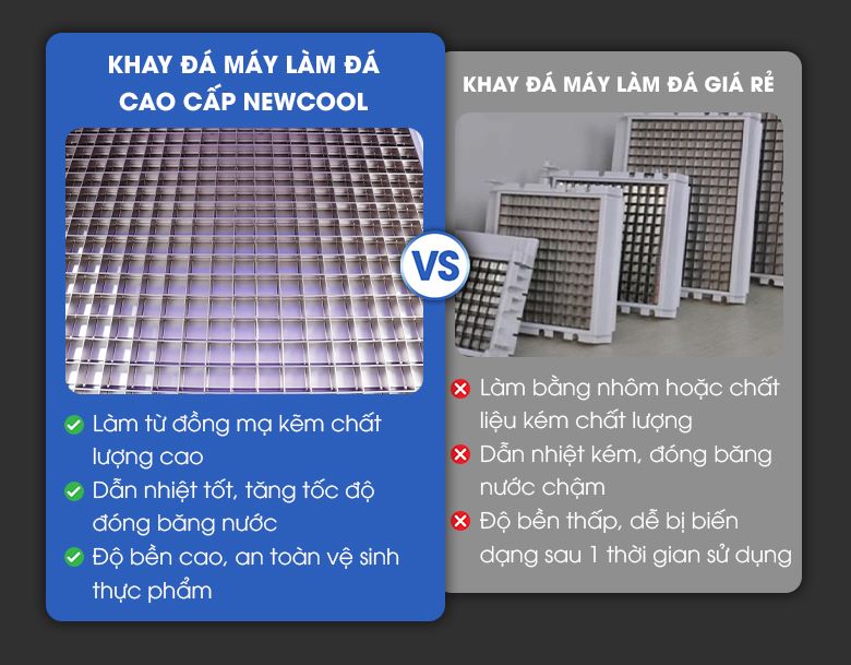 Khay làm đá cao cấp