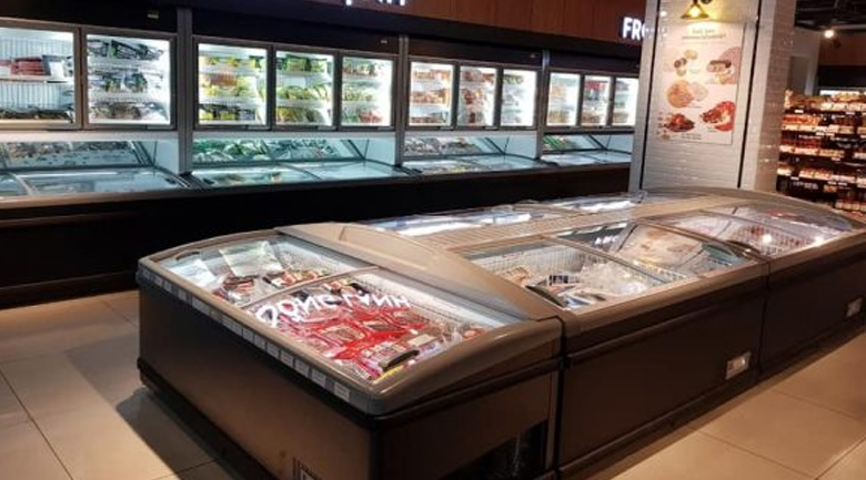 tủ đông trưng bày thịt lưu ý