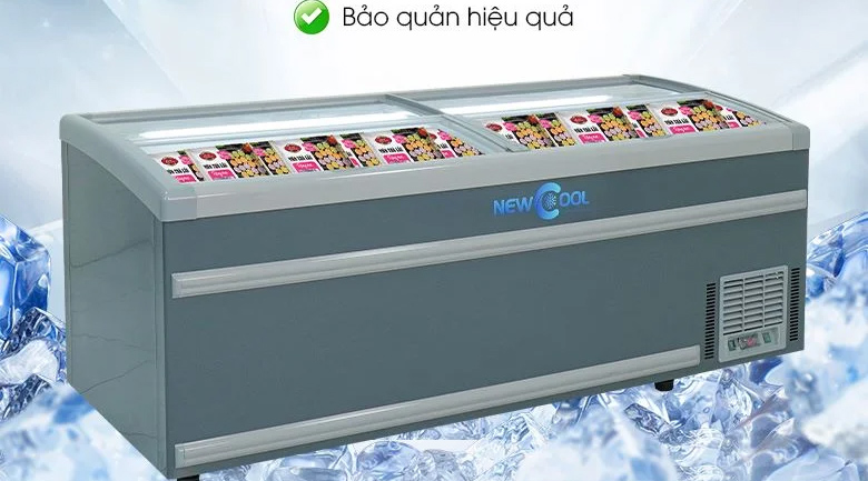 tủ mát trưng bày hoa quả SW-2100D NEWCOOL