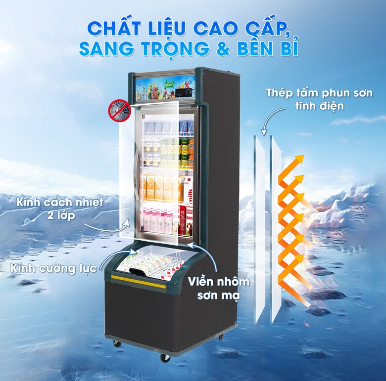 Chất liệu chế tạo cao cấp, sang trọng và bền bỉ Chất liệu chế tạo cao cấp, sang trọng và bền bỉ