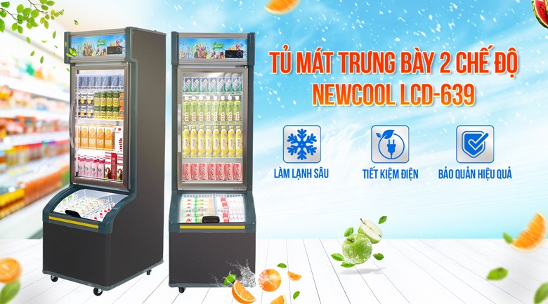 Tủ đông mát hai chế độ mát và đông lạnh