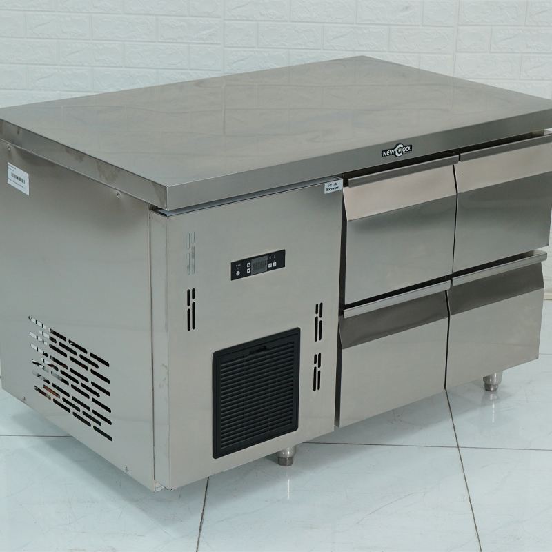 Bàn mát sơ chế 4 ngăn kéo NEWCOOL 1200Z-4T - 1