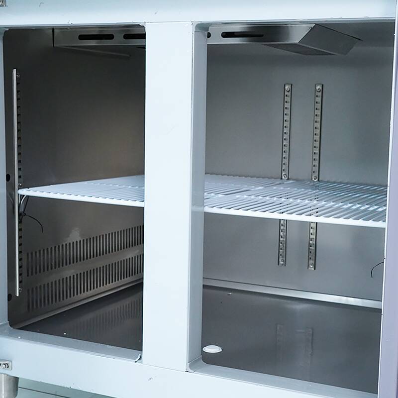 Bàn mát 2 cánh inox 1m2 (có quạt gió) GZT012.001 - 3