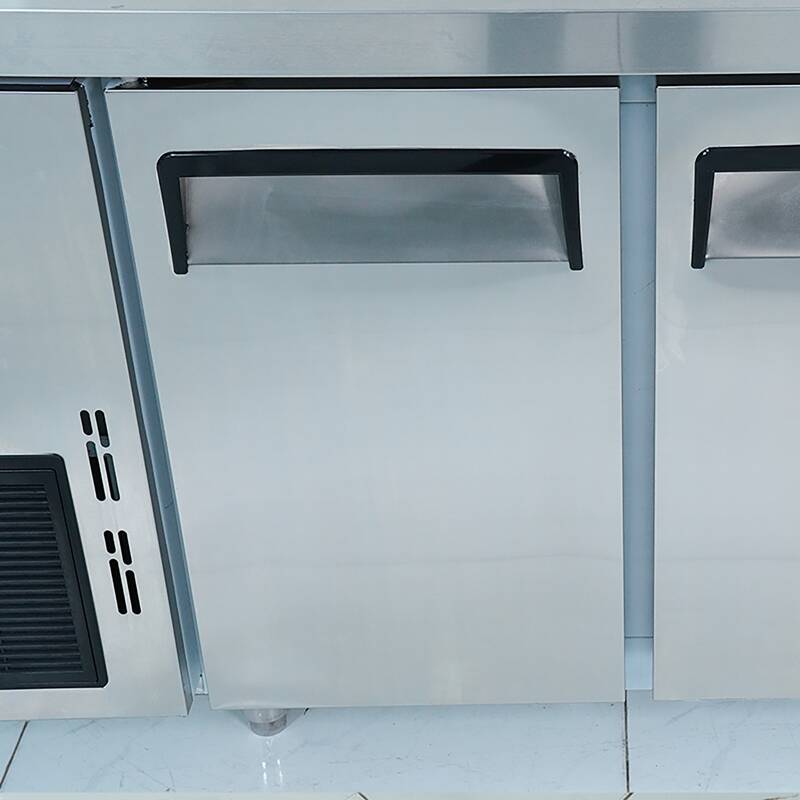 Bàn mát 2 cánh inox 1m2 (có quạt gió) GZT012.001 - 4
