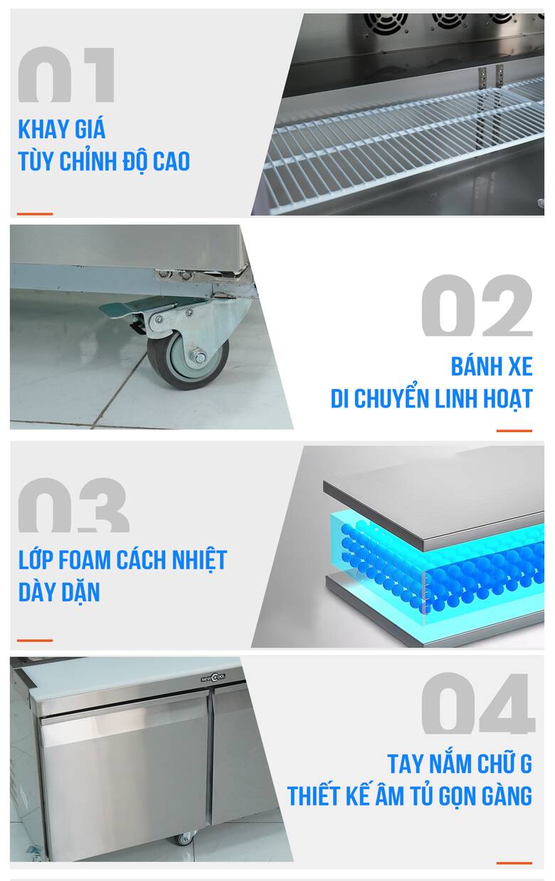 Các chi tiết khác được thiết kế tối ưu