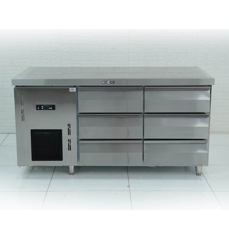 Bàn mát sơ chế 6 ngăn kéo NEWCOOL 1500Z-6T - 0