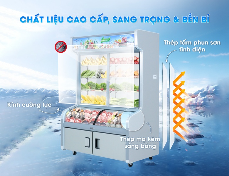 Chất liệu cao cấp, sang trọng và bền bỉ