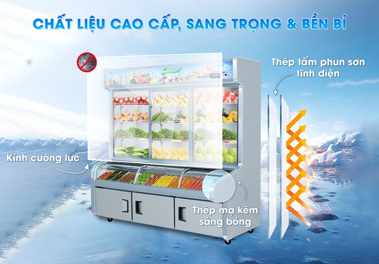 Chất liệu cao cấp, sang trọng và bền bỉ