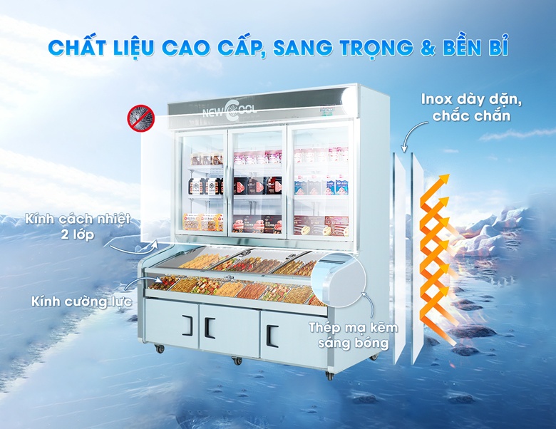 Chất liệu chế tạo cao cấp, sang trọng và bền bỉ