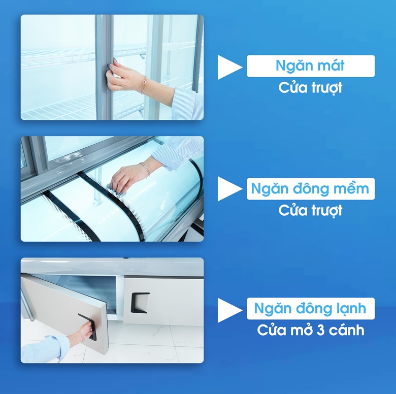 Thiết kế cửa tủ đóng mở tiện lợi
