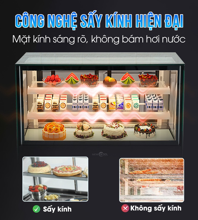 Công nghệ sấy kính không bị mờ sương, đọng nước