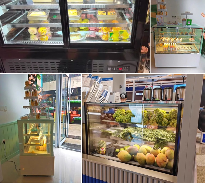 Thực tế khách hàng sử dụng tủ trưng bày bánh kem NEWCOOL