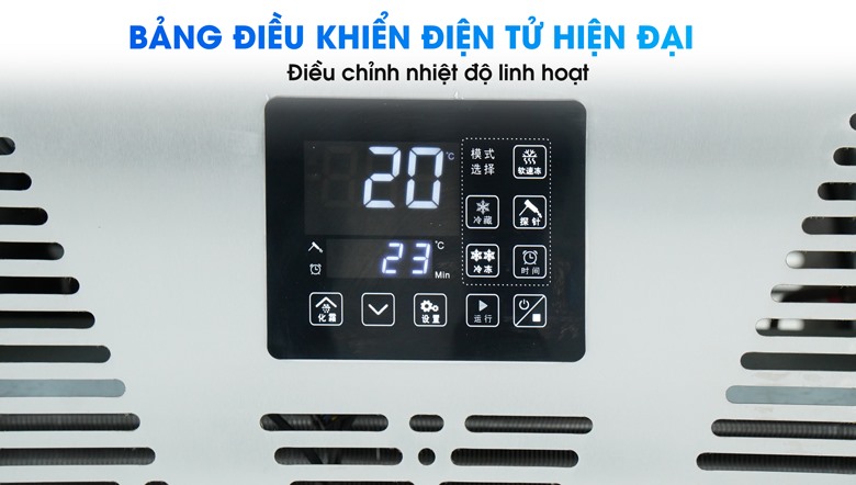 Bảng điều khiển điện tử, dễ vận hành