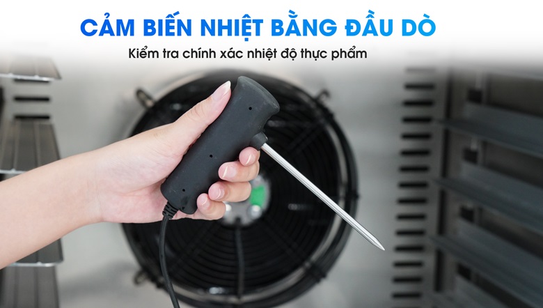 Cảm biến nhiệt bằng đầu dò 