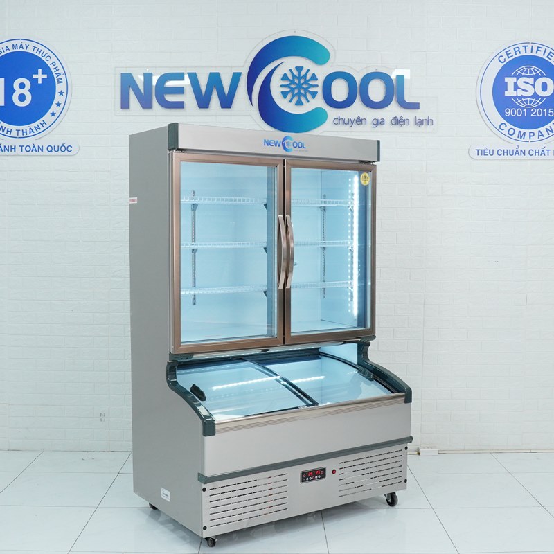 Tủ Trưng Bày 2 Chế Độ 1m3 LMD-1262QK (Mát, Đông Mềm) - 0